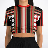 Gold Line Doubles Cropped Sweater Cropped Sweater - Thathoodyshop