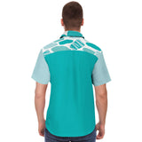 Grand Cayman S/S Button Down Shirt Short Sleeve Button Down Shirt - AOP - Thathoodyshop