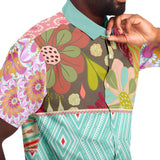 Summer of Love S/S Button Down Shirt Short Sleeve Button Down Shirt - AOP - Thathoodyshop