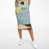 Calico Esplanade Pocket Maxi Skirt Pocket Skirt - Thathoodyshop