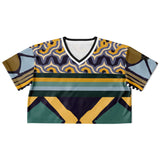 Terra Linda Crop Jersey Cropped Football Jersey - AOP - Thathoodyshop