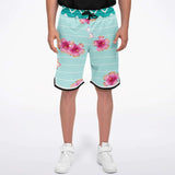 The Catamaran Basketball Shorts Basketball Short Rib - AOP - Thathoodyshop