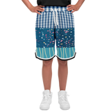 Blue Dream Basketball Shorts Basketball Short Rib - AOP - Thathoodyshop