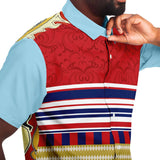 Queen of Sheba S/S Button Down Shirt Short Sleeve Button Down Shirt - AOP - Thathoodyshop
