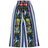Juxtapose Striped Patchwork Stretchy Phat Bellbottoms Bellbottoms - Thathoodyshop
