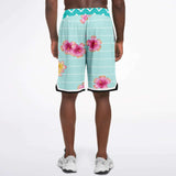 The Catamaran Basketball Shorts Basketball Short Rib - AOP - Thathoodyshop
