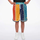 Paradise Road Basketball Shorts Basketball Short Rib - AOP - Thathoodyshop