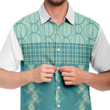 Annapolis S/S Button Down Shirt Short Sleeve Button Down Shirt - AOP - Thathoodyshop