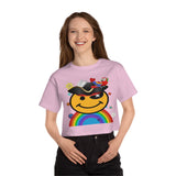 Happy Pirate Cropped T-Shirt T-Shirt - Thathoodyshop