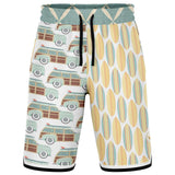Surf's Up Basketball Shorts Basketball Short Rib - AOP - Thathoodyshop