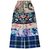 Dolores Park Paisley Plaid Bellbottoms Flare Leg Pants - Thathoodyshop