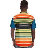 Tequila Sunrise Short Sleeve Button Down Shirt Short Sleeve Button Down Shirt - Thathoodyshop