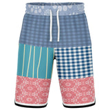Flamingo Road Basketball Shorts Basketball Short Rib - AOP - Thathoodyshop