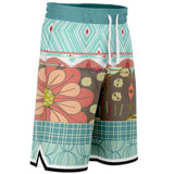 Infinity Squared Basketball Shorts Basketball Short Rib - AOP - Thathoodyshop
