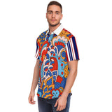 Super Regatta S/S Button Down Shirt Short Sleeve Button Down Shirt - AOP - Thathoodyshop