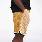 Coral Gables Basketball Shorts Basketball Short Rib - AOP - Thathoodyshop
