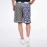 It's About Time Basketball Shorts Basketball Short Rib - AOP - Thathoodyshop