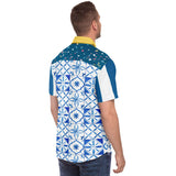 Confetti on Me S/S Button Down Shirt Short Sleeve Button Down Shirt - AOP - Thathoodyshop
