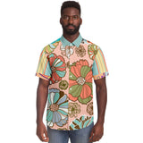 So Good! S/S Button Down Shirt Short Sleeve Button Down Shirt - AOP - Thathoodyshop