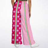 Pink Dottie Calypso Stretchy Phat Bellbottoms Wide Leg Pants - Thathoodyshop
