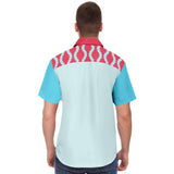Polka Time S/S Button Down Shirt Short Sleeve Button Down Shirt - AOP - Thathoodyshop