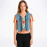 Salsa Time Cropped Baseball Jersey Cropped Baseball Jersey - Thathoodyshop