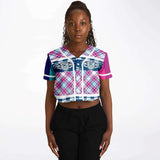Purple Haze Cropped Baseball Jersey Cropped Baseball Jersey - Thathoodyshop