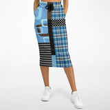 Pacific Palisades Geo Patchwork Long Pocket Skirt Long Pocket Skirt - Thathoodyshop