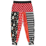 Tokyo Nights Asian Floral Patchwork Unisex Joggers Joggers - Thathoodyshop