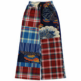 Andromeda Blue Hobo Patchwork Bellbottoms Flare Leg Pants - Thathoodyshop