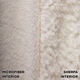 Sukiyaki Sherpa Fleece Hooded Blanket (3 Size Options) Hooded Blanket - AOP - Thathoodyshop