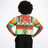 El Granada Crop Jersey Cropped Football Jersey - AOP - Thathoodyshop
