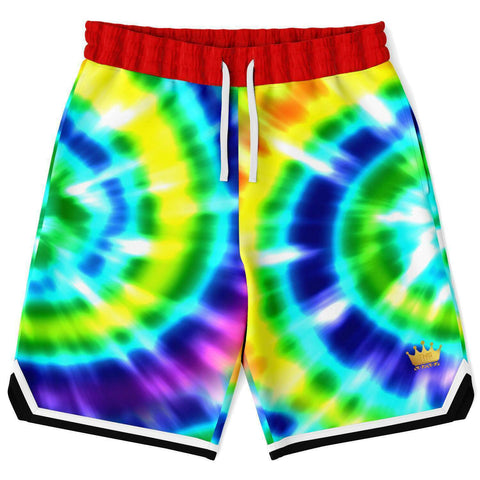 Rainbow Pride Basketball Shorts Basketball Short Rib - AOP - Thathoodyshop