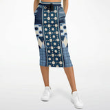 Blueberry Hill Pocket Maxi Skirt Long Pocket Skirt - Thathoodyshop