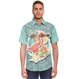 Tallahassee S/S Button Down Shirt Short Sleeve Button Down Shirt - AOP - Thathoodyshop