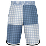 Blue Lagoon Basketball Shorts Basketball Short Rib - AOP - Thathoodyshop