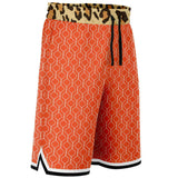 Me So Leopard Basketball Shorts Basketball Short Rib - AOP - Thathoodyshop