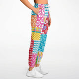 Maui Waui Hawaiian Patchwork Cargo Sweats Cargo Sweatpants - Thathoodyshop