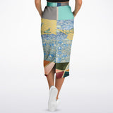 Calico Esplanade Pocket Maxi Skirt Pocket Skirt - Thathoodyshop