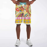 Ashbury Heights Plaid Basketball Shorts Basketball Shorts - Thathoodyshop