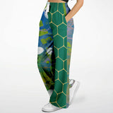 Dragonfly Honeycomb SW Stretchy Phat Bellbottoms Bellbottoms - Thathoodyshop