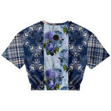 Blue Mystic Cropped Sweater Cropped Sweater - Thathoodyshop