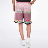 Give Me Some Sugar Basketball Shorts Basketball Short Rib - AOP - Thathoodyshop