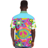 Glory Days S/S Button Down Shirt Short Sleeve Button Down Shirt - AOP - Thathoodyshop