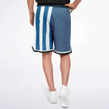 Smooth Sailing Basketball Shorts Basketball Short Rib - AOP - Thathoodyshop