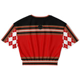 Gold Line Trio Cropped Sweater Athletic Cropped Short Sleeve Sweatshirt - AOP - Thathoodyshop