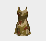 Do-the-Polka Dress Flare Dress - Thathoodyshop