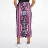 Purple Jamboree Pocket Maxi Skirt Long Pocket Skirt - Thathoodyshop