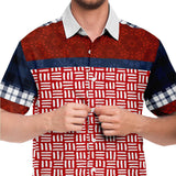 Super Kenzo S/S Button Down Shirt Short Sleeve Button Down Shirt - AOP - Thathoodyshop