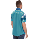 Blue Dream S/S Button Down Shirt Short Sleeve Button Down Shirt - AOP - Thathoodyshop